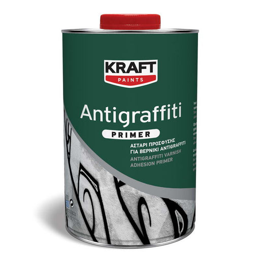 Kraft Antigraffiti Primer Αστάρι Πρόσφυσης Επιφανειών Γκράφιτι | Dagiopoulos.gr