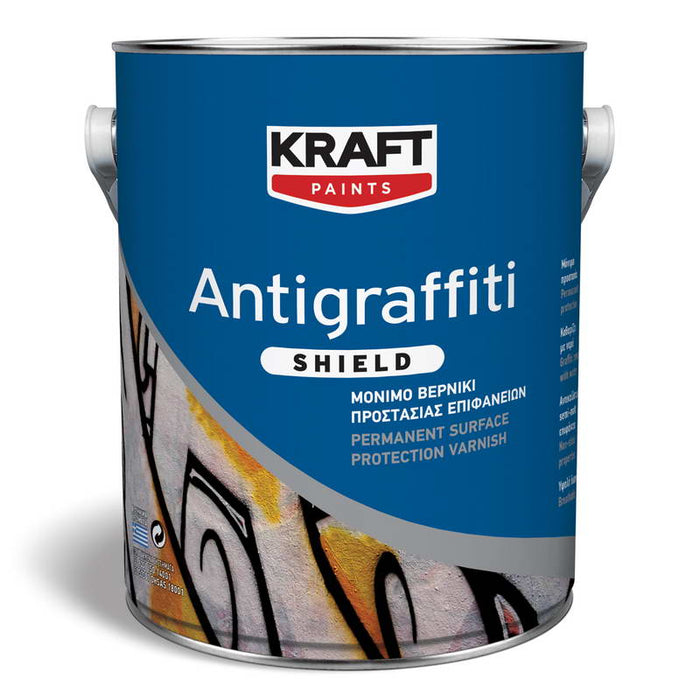 Kraft Antigraffiti Shield Μόνιμο Βερνίκι Προστασίας Επιφανειών | Dagiopoulos.gr