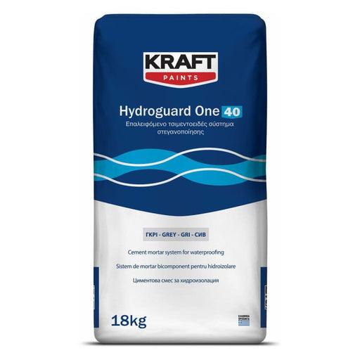 Kraft Hydroguard One Τσιμεντοειδές Στεγανωτικό 18kgr-Dagiopoulos.gr
