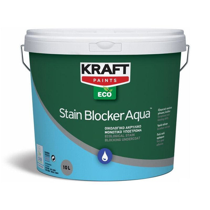 Kraft Eco Stain Blocker Aqua Οικολογικό Μονωτικό Υπόστρωμα Λεκέδων Νερου