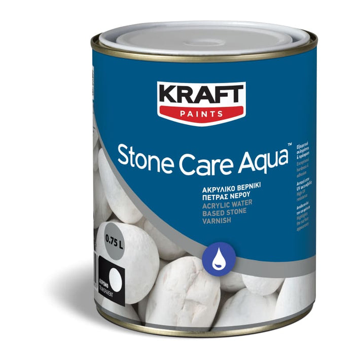 Kraft Stone Care Aqua Ακρυλικό Βερνίκι Πέτρας Νερού Εμποτισμού-Dagiopoulos.gr