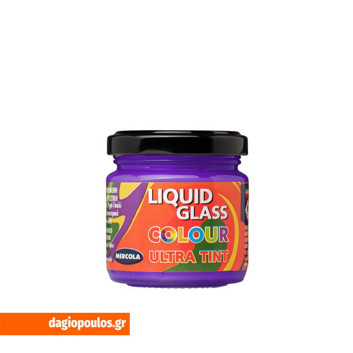 Mercola LIQUID GLASS COLOUR ULTRA TINT Αδιαφανείς Χρωστικές Υγρού Γυαλιού, Πολυεστερικών και Πολυουρεθανικών