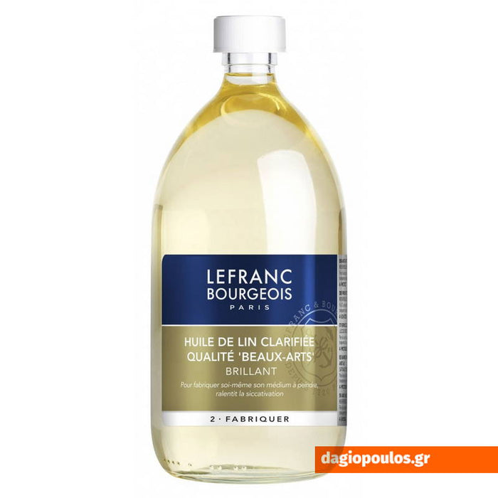 Lefranc & Bourgeois Linseed Oil Clarified Λινέλαιο | Dagiopoulos.gr