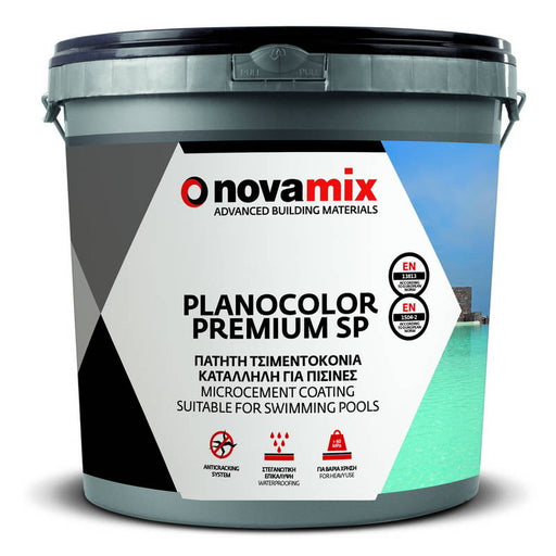 Novamix Planocolor Premium SP Πατητή Τσιμεντοκονία Για Πισίνες-Dagiopoulos.gr