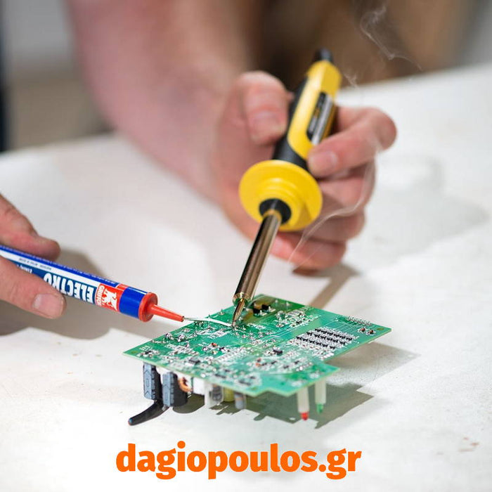 PowerPlus POWX1382 Κολλητήρι Ηλεκτρονικών 30Watt | Dagiopoulos.gr