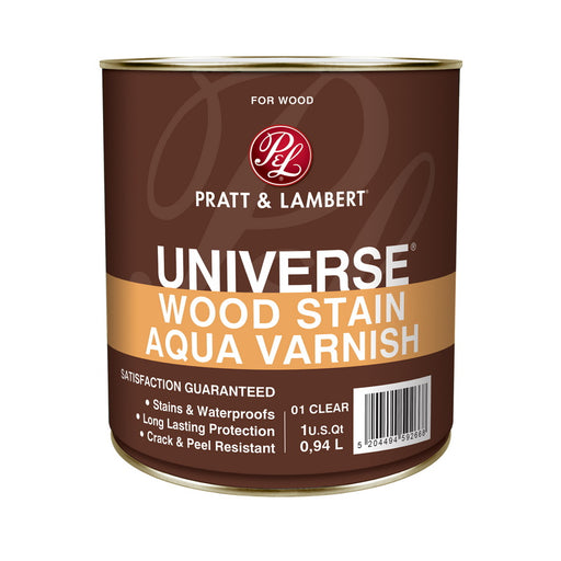 Pratt & Lambert Universe Woodstain Aqua Varnish Ακρυλικό Βερνίκι Πολυουρεθάνης Εμποτισμού Ξύλου | Dagiopoulos.gr