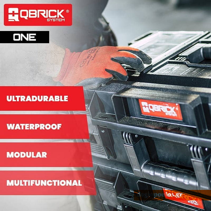 Qbrick System One 350 Basic Kουτί Εργαλείων Πολλαπλών Χρήσεων 38Ltr | dagiopoulos.gr