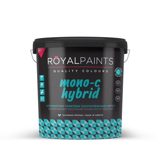 Royal Paints Mono-C Hybrid Υβριδικό Μονωτικό Χρώμα Ταρατσών | Dagiopoulos.gr
