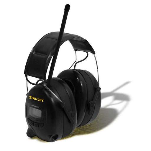 Stanley SY360EU Ακουστικά Προστασίας Μαύρα με Ενσωματωμένο Ραδιόφωνο | Dagiopoulos.gr