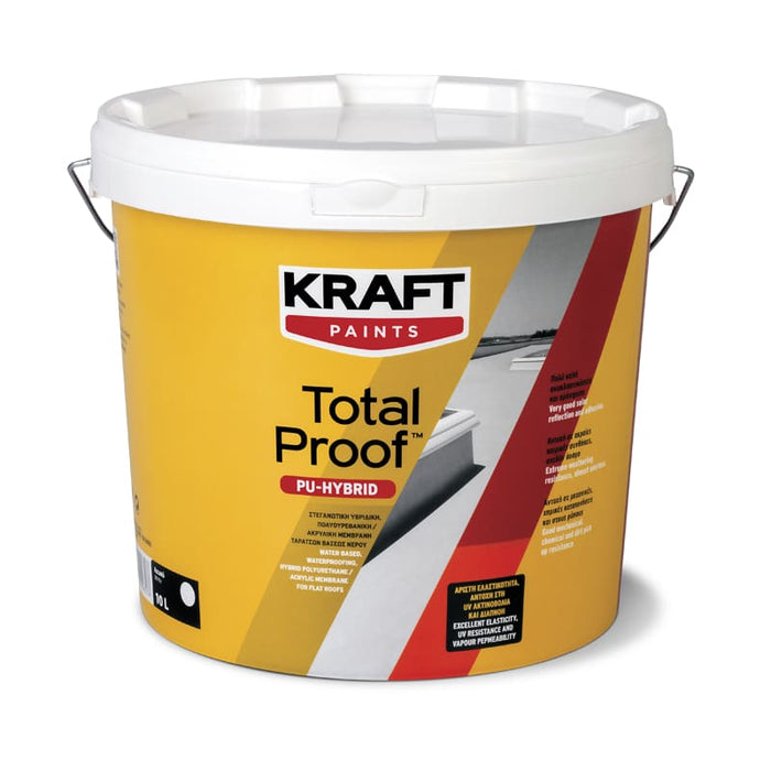 Kraft Total Proof PU Hybrid Υβριδικό Ελαστομερές Μονωτικό Ταρατσών Νέας Γενιάς