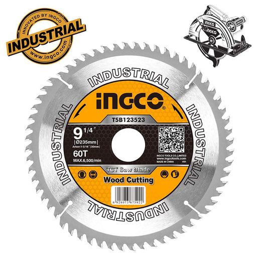 INGCO TSB123523 Δίσκος Κοπής Ξύλου 235mm