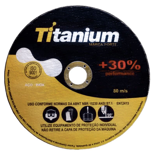 Titanium Inox 125mm x 1 0mm x 22 2mm