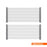 WPC Περίφραξης Διπλής Όψης 50130 White 20x120x3600mm | Dagiopoulos.gr