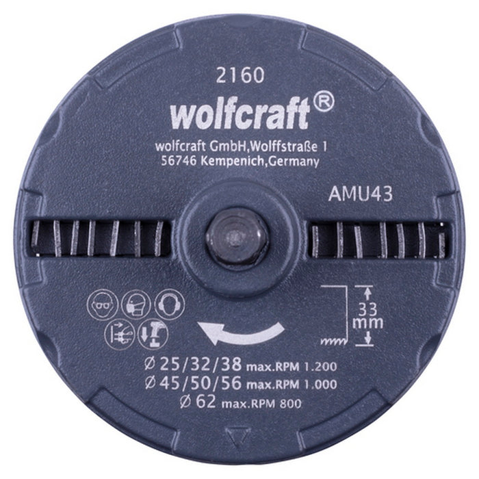 Wolfcraft 2160000 Ποτηροτρύπανα Ξύλου Classic Σετ 7 Τεμ | Dagiopoulos.gr