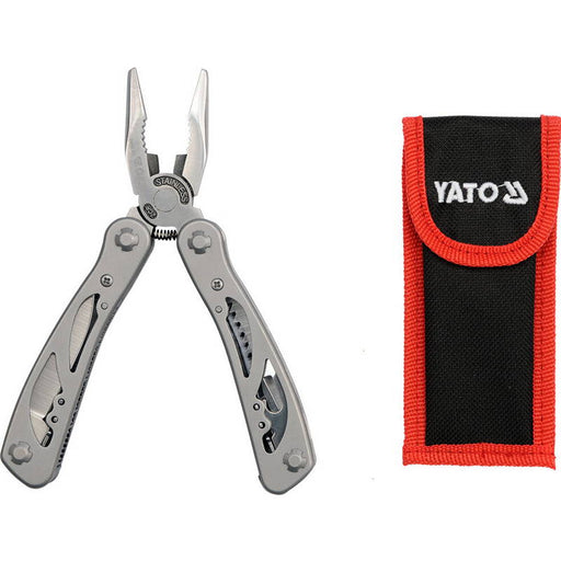 YATO YT-76043 Πολυεργαλείο 9 Χρήσεων Ανοξείδωτο | Dagiopoulos.gr