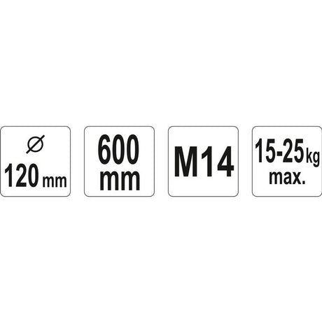 YATO YT-5503 Αναδευτήρας M14 Dagiopoulos.gr