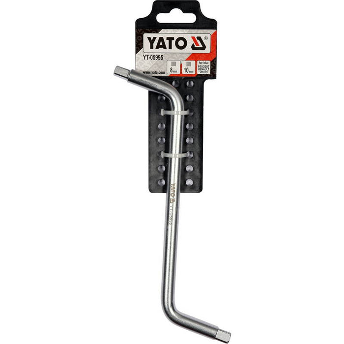 Yato YT-05995  Κλειδί Τάπας Λαδιού Λοξό 8mm 10mm
