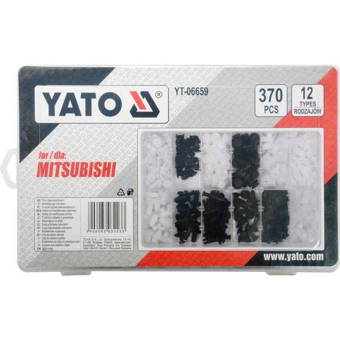 YATO YT-06659 Σετ Κλιπς Φανοποιίας Αυτοκινήτων Dagiopoulos.gr