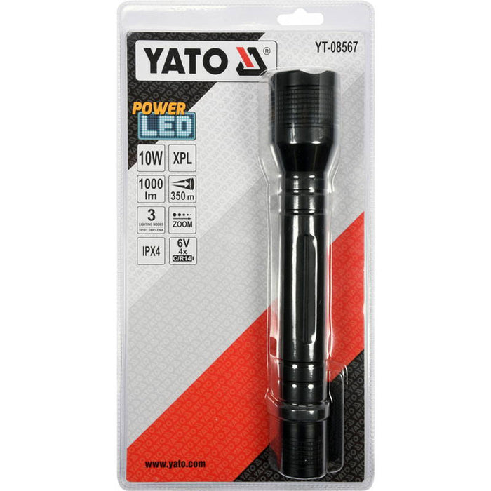 YATO YT-08567 Φακός LED Μεγάλης Εμβέλειας Dagiopoulos.gr