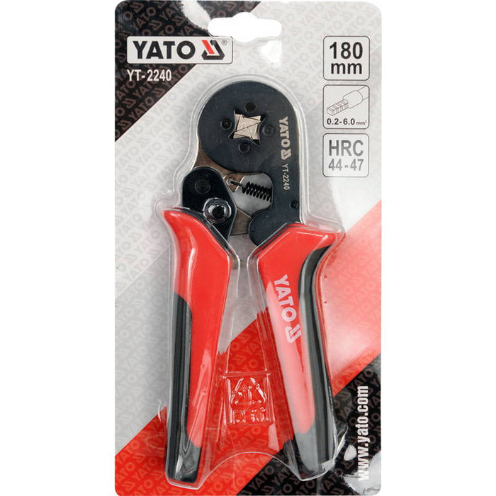 YATO YT-2240 Επαγγελματική Πρέσα Ακροδεκτών 180mm | Dagiopoulos.gr