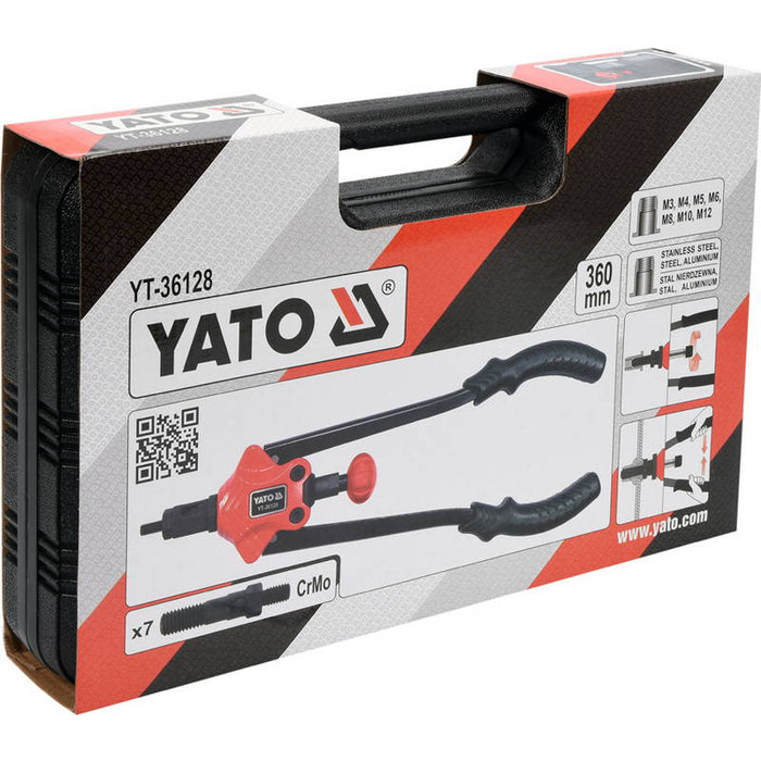 YATO YT-36128 Πριτσιναδόρος Σπειρωμάτων 360mm Dagiopoulos.gr