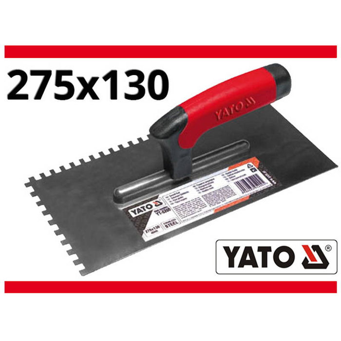 YATO YT-5202 Σπατουλαδόρος Πλακάδων Με Δόντι Dagiopoulos.gr