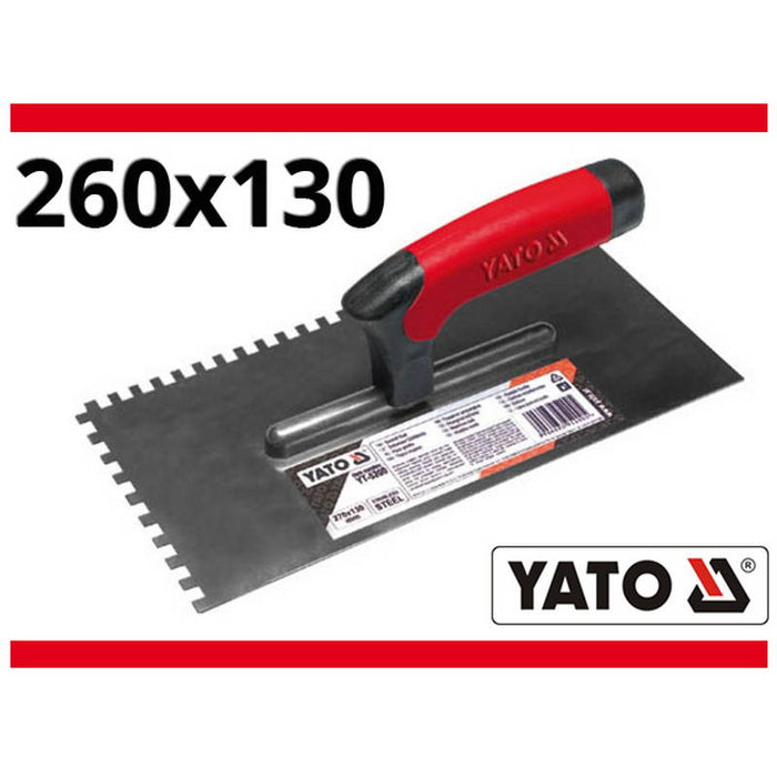 YATO YT-5204 Σπατουλαδόρος Πλακάδων Με Δόντι Dagiopoulos.gr