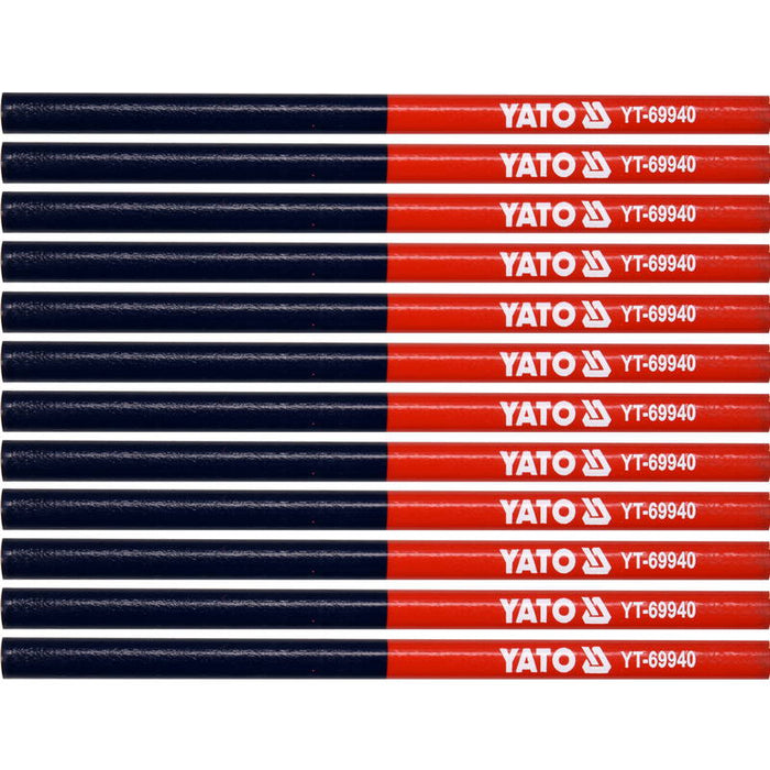 YATO YT-69940 Μολύβια Δίχρωμα Dagiopoulos.gr
