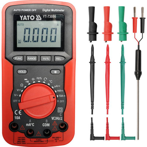 Yato YT-73086 Επαγγελματικό Πολύμετρο & Φασήμετρο Dagiopoulos