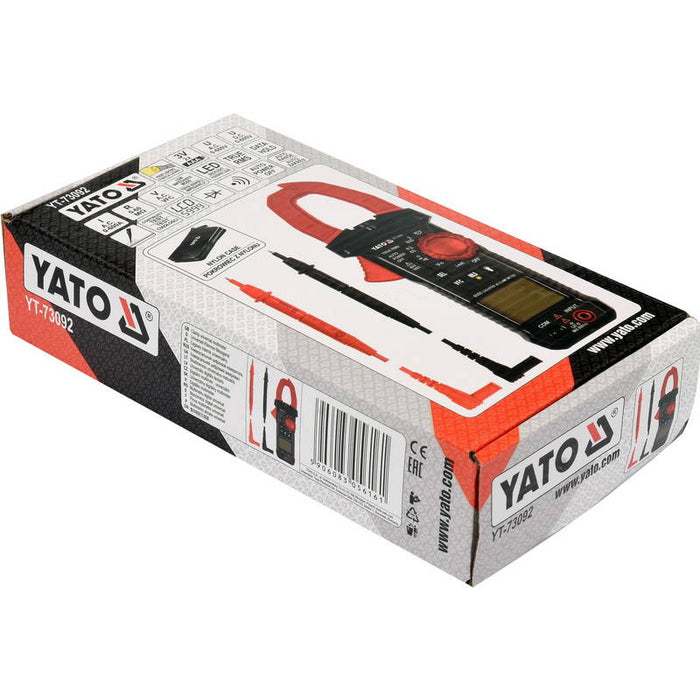 Yato YT-73092 Επαγγελματική Αμπεροτσιμπίδα LED 3V Dagiopoulos.gr