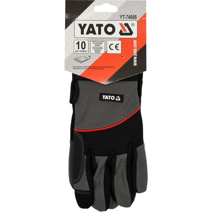 Yato YT-74666 Γάντια Προστασίας για Εργαζόμενους Συνθετικό Δέρμα Dagiopoulos