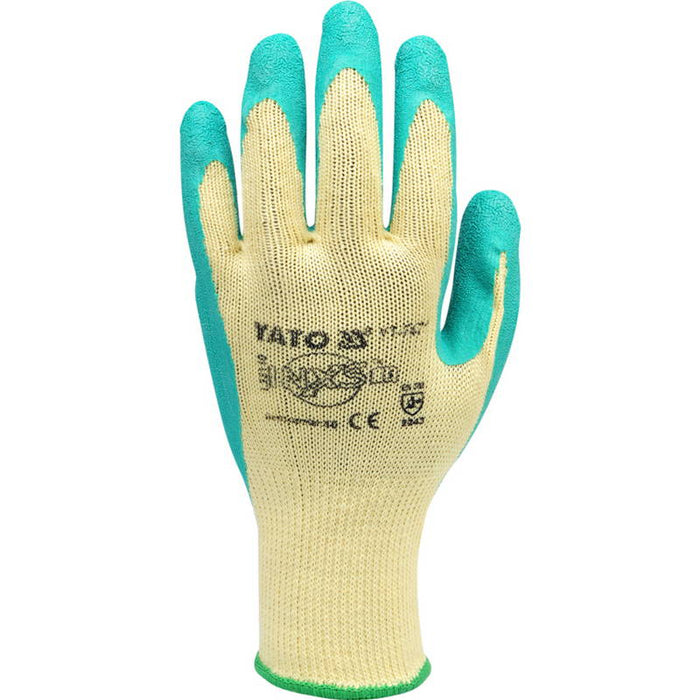 Yato YT-7471 Γάντια Προστασίας για Εργαζόμενους Cotton/Latex Dagiopoulos