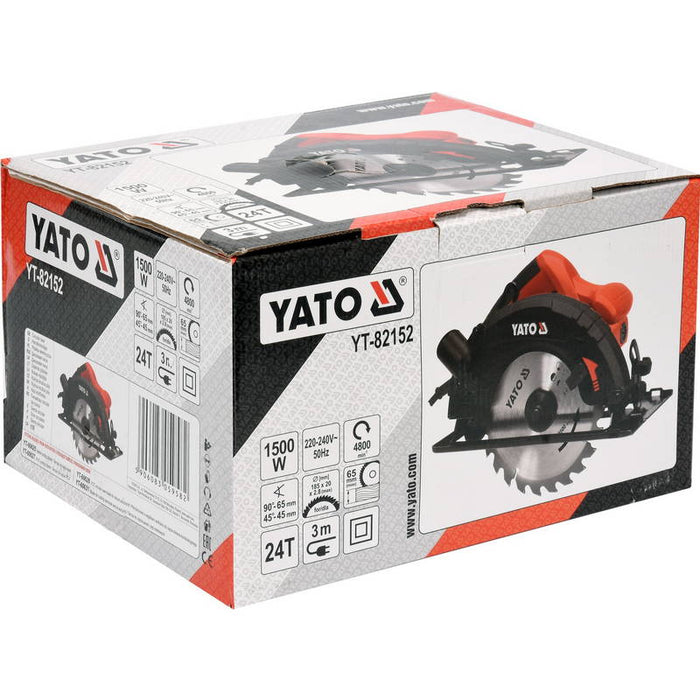 Yato YT-82152 Επαγγελματικό Δισκοπρίονο 1500Watt Dagiopoulos
