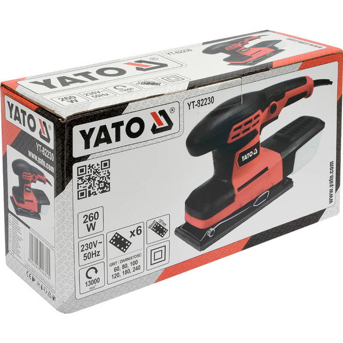Yato YT-82230 Επαγγελματικό Τριβείο 260Watt Dagiopoulos