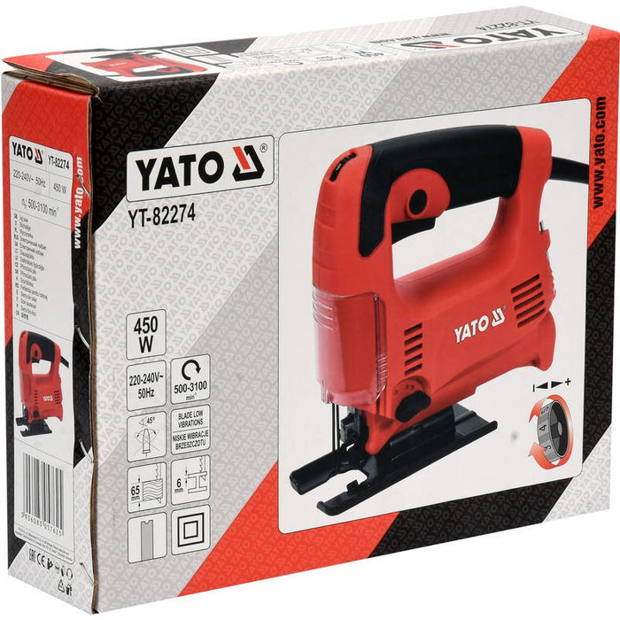 Yato YT-82274 Επαγγελματική Ηλεκτρική Σέγα 450 Watt Dagiopoulos