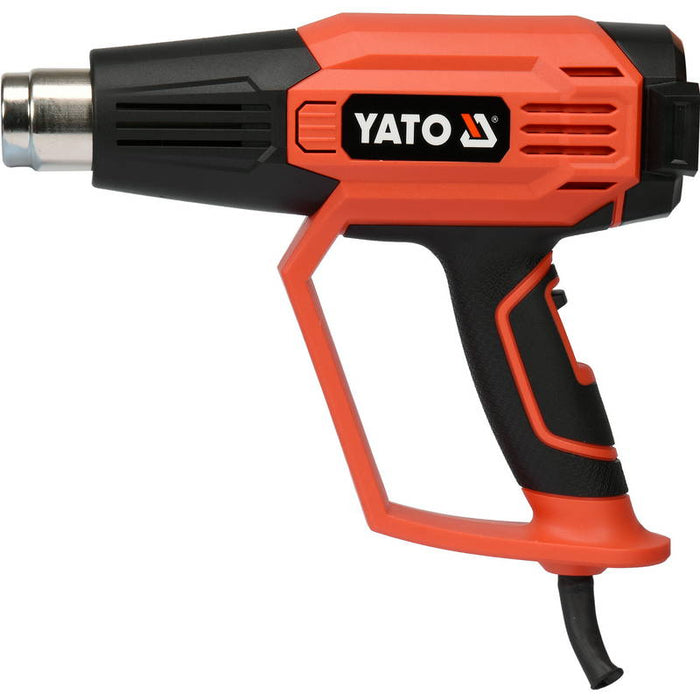 Yato YT-82295 Επαγγελματικό Πιστόλι Θερμού Αέρα 2000Watt 3 Tαχυτήτων Dagiopoulos