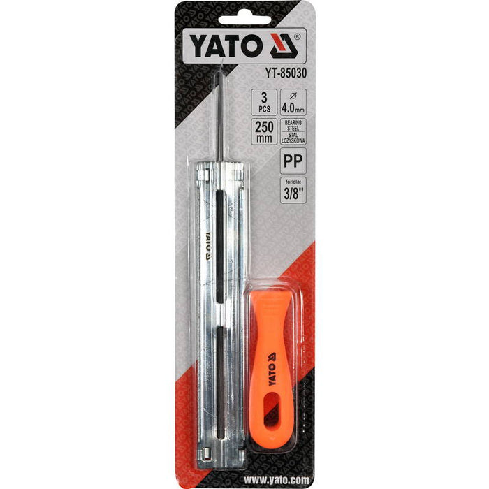 YATO YT-85030 Λίμες Για Αλυσοπρίονα Με Οδηγό Dagiopoulos.gr