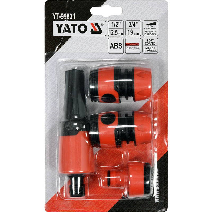 YATO YT-99831 Ακροφύσιο Εκτοξευτής & Εξαρτήματα Σετ 4 Τεμ | Dagiopoulos.gr