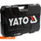 Yato YT-38901 Επαγγελματική Κασετίνα 1/2" & 1/4" Μανέλα Καστάνιας & Καρυδάκια 122τμχ Σε Βαλίτσα Dagiopoulos.gr