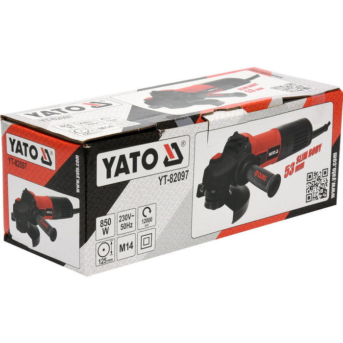 Yato YT-82097 Γωνιακός Τροχός 125mm 850Watt Dagiopoulos