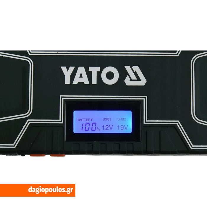 Yato YT-83082 Εκκινητής Μπαταρίας Αυτοκινήτου & Φορτιστής 10000mAh Dagiopoulos