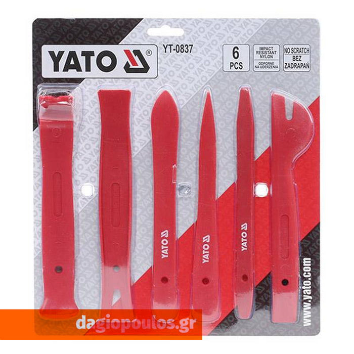 YATO YT-0837 Πλαστικά Εργαλεία Αφαίρεσης Επενδύσεων & Ταπετσαρίας Dagiopoulos.gr