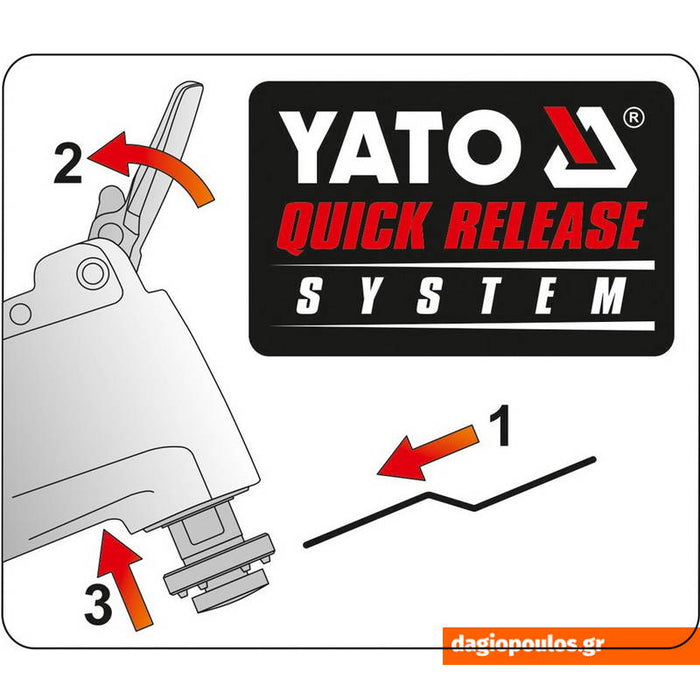 Yato YT-82819 Πολυεργαλείο Μπαταρίας 18V Solo Dagiopoulos