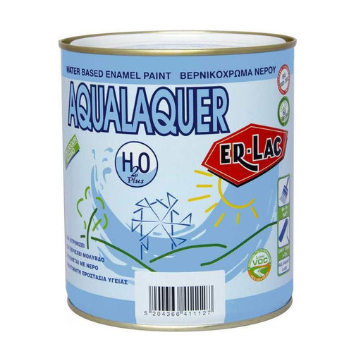 Erlac Aqualaquer Οικολογικό Άοσμο Βερνικόχρωμα Ρεπολίνη Νερού | Dagiopoulos.gr