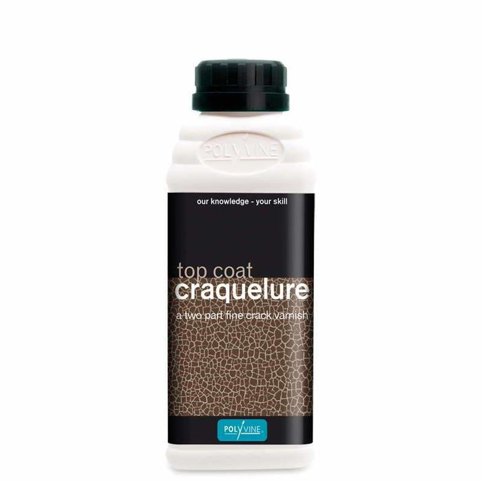 Polyvine Craquelure Basecoat & Topcoat - 500 ml