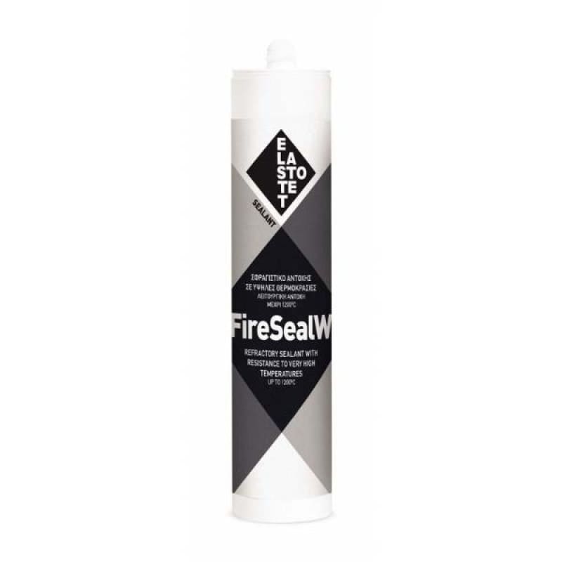 Elastotet Fireseal W Σφραγιστικό Θερμοκρασίας 1200°C 280ml