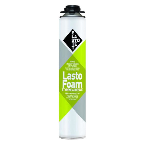 Elastotet Lastofoam Styrene Adhesive Αφρός Πιστολιού Συγκόλληση Πολυστερίνης | Dagiopoulos.gr