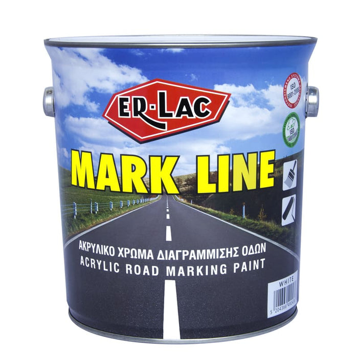 Erlac Mark Line Ακρυλικό Χρώμα Διαγράμμισης Οδών | dagiopoulos.gr