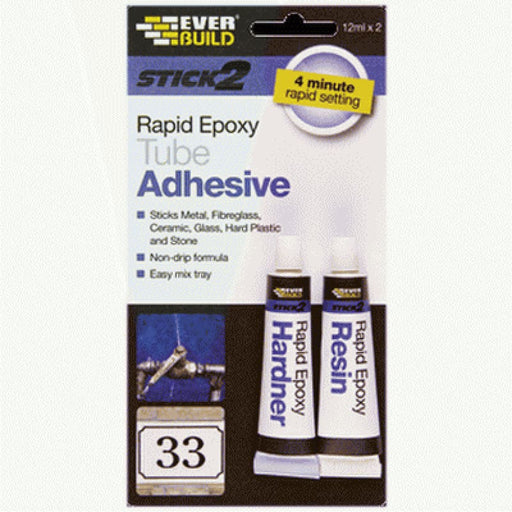 Everbuild Stick 2 Rapid Epoxy Adhesive ube 2