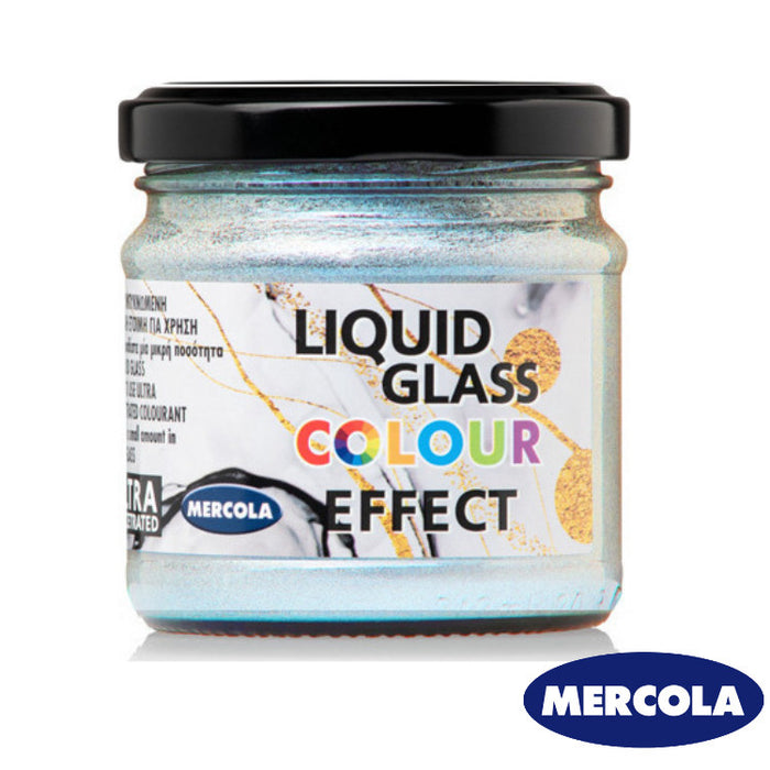 Mercola Liquid Glass Colour Pearl Effect ΠΕΡΛΑ Χρωστική ΣΕ ΣΚΟΝΗ